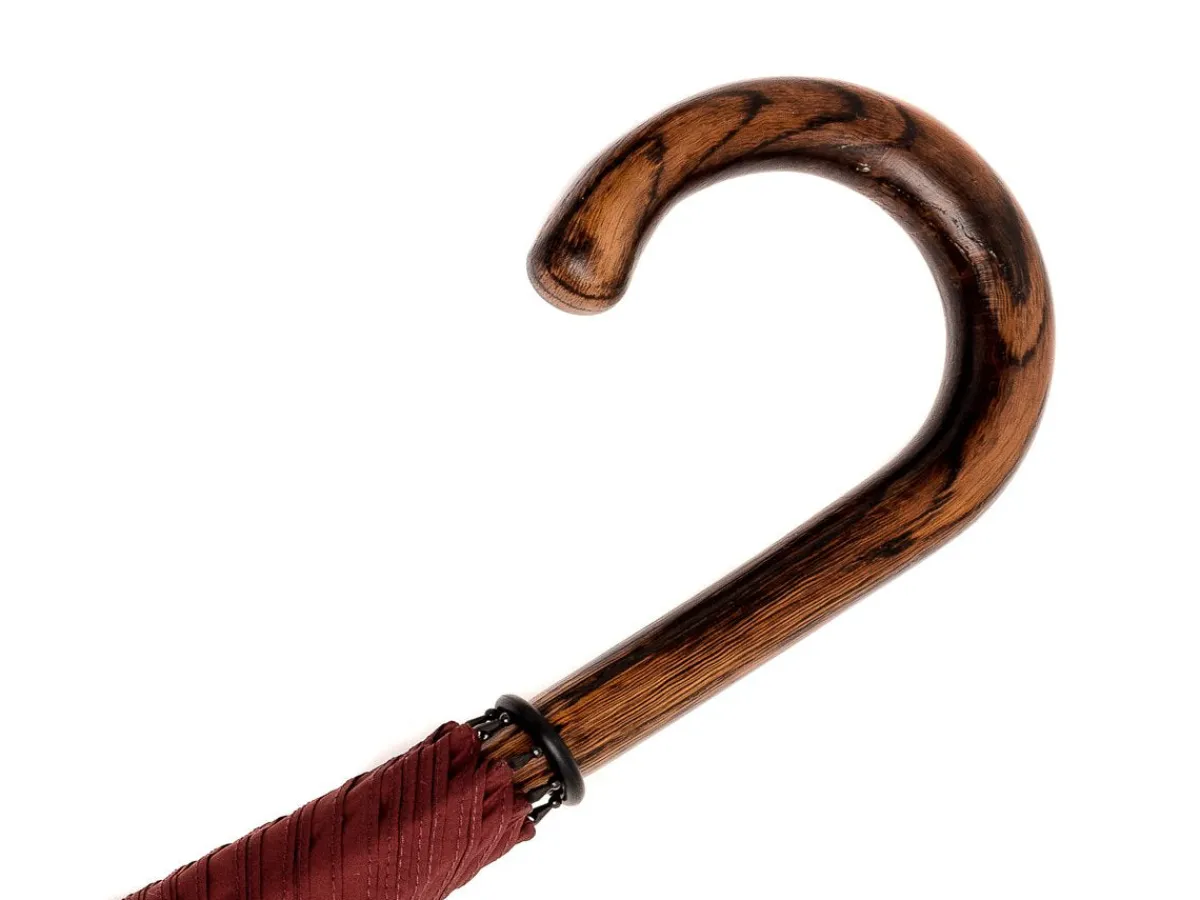 Umbrellas<Fox Umbrellas Solid Oak Bordeaux