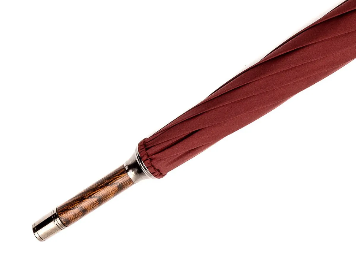 Umbrellas<Fox Umbrellas Solid Oak Bordeaux