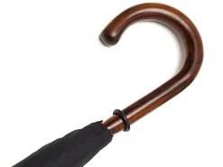 Umbrellas<Fox Umbrellas Solid Polished Cherrywood Black