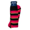 Socks<Corgi Striped Cotton Socks Red