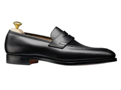 Summer Shoes | Penny Loafers<Crockett & Jones Sydney Black Calf [PRE-ORDER]