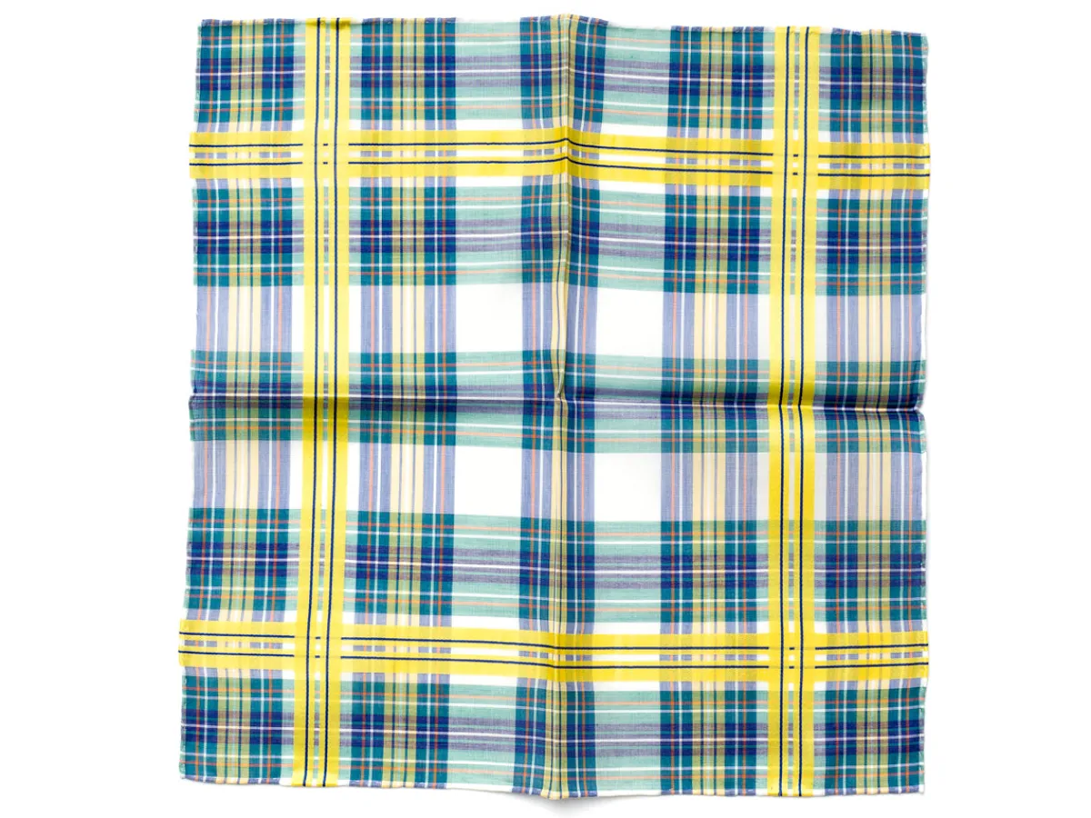 Pocket Squares<Simonnot Godard Tartan Pocket Square