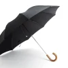 Umbrellas<Fox Umbrellas Telescopic Malacca Handle Black
