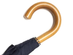 Umbrellas<Fox Umbrellas Telescopic Malacca Handle Navy