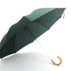 Umbrellas<Fox Umbrellas Telescopic Whangee Handle Dark Green