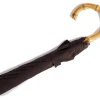 Umbrellas<Fox Umbrellas Telescopic Whangee Handle Brown