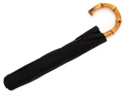 Umbrellas<Fox Umbrellas Telescopic Whangee Handle Black