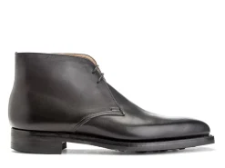 Rubber Soles | Boots<Crockett & Jones Tetbury Black Wax Calf