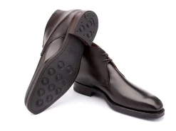 Rubber Soles | Boots<Crockett & Jones Tetbury Dark Brown Wax Calf
