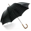 Umbrellas<Fox Umbrellas Tube Ash Handle Black Watch Tartan