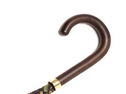 Umbrellas<Fox Umbrellas Tube Dark Brown Handle Camouflage