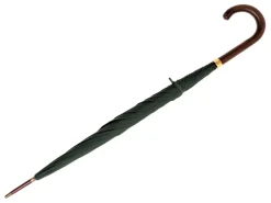 Umbrellas<Fox Umbrellas Tube Dark Brown Handle Dark Green
