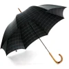 Umbrellas<Fox Umbrellas Tube Light Grain Handle Black Watch Tartan