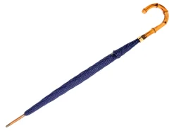 Umbrellas<Fox Umbrellas Tube Whangee Handle Navy & White Polka Dot