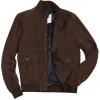 Outerwear | Jackets<Valstar ino Lined Chocolate Suede
