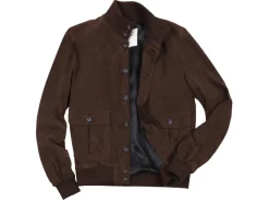 Outerwear | Jackets<Valstar ino Lined Chocolate Suede
