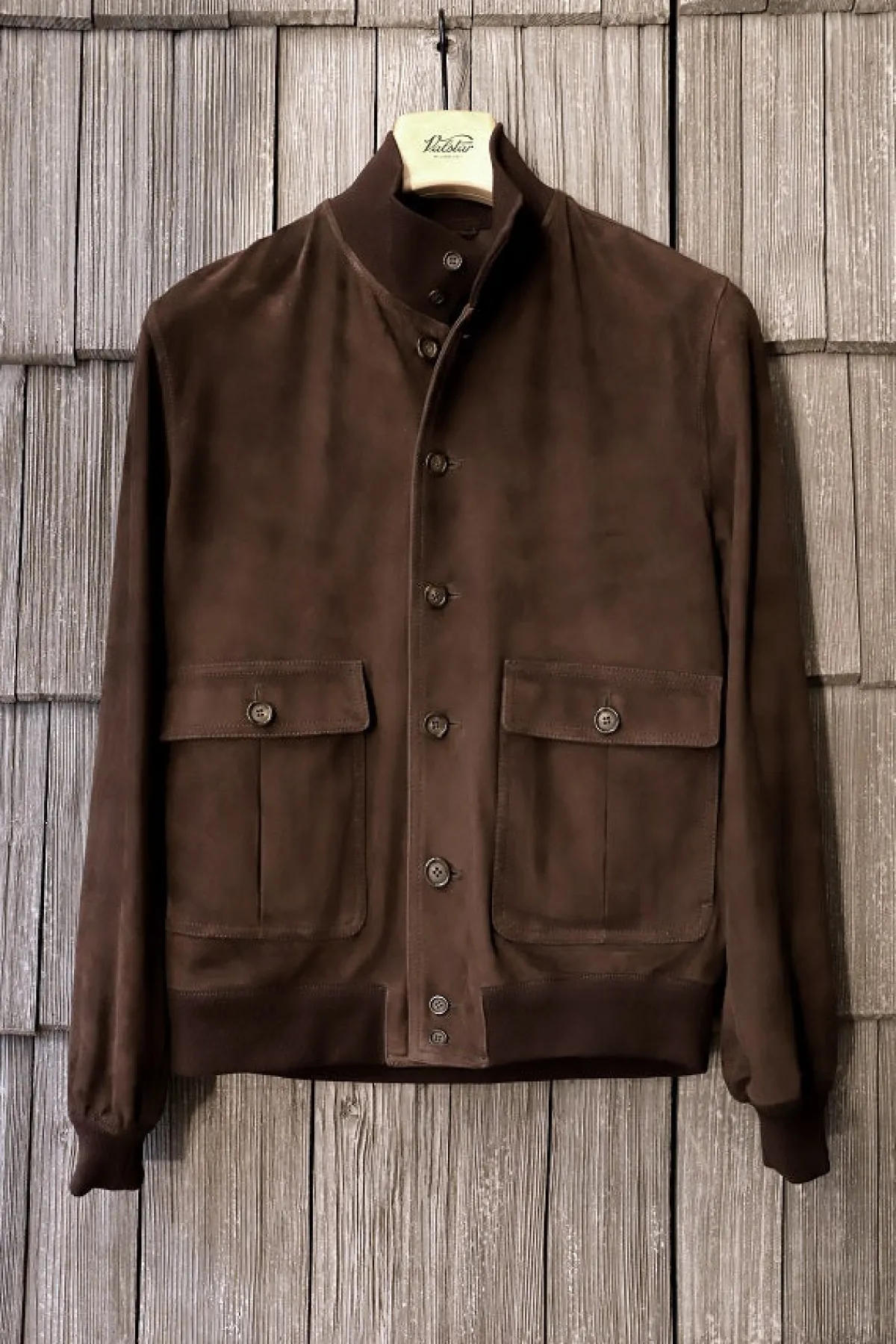Outerwear | Jackets<Valstar ino Lined Chocolate Suede