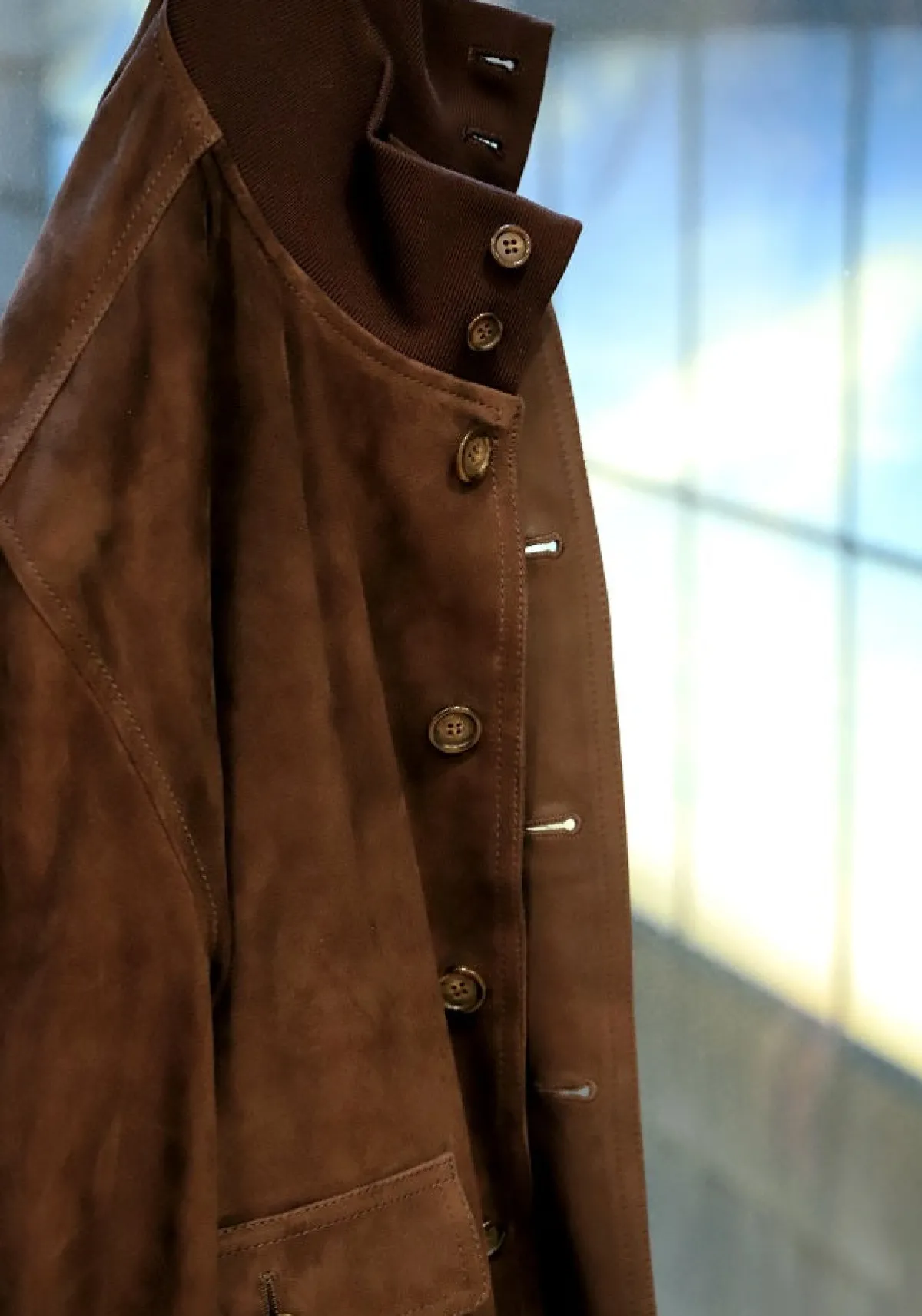 Outerwear | Jackets<Valstar ino Lined Chocolate Suede