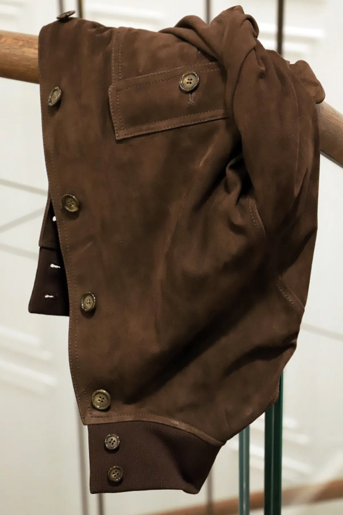 Outerwear | Jackets<Valstar ino Lined Chocolate Suede