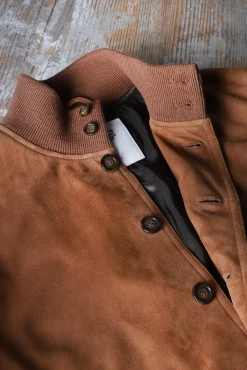 Outerwear | Jackets<Valstar ino Lined Tobacco Suede