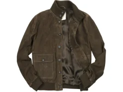 Outerwear | Jackets<Valstar ino Lined Vintage Green Suede