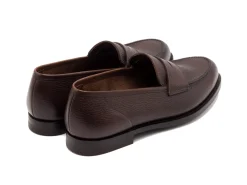 Summer Shoes | Penny Loafers<Crockett & Jones Vaucluse Dark Brown Country Calf