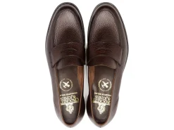 Summer Shoes | Penny Loafers<Crockett & Jones Vaucluse Dark Brown Country Calf