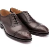 Oxfords | Brogues<Crockett & Jones Westfield Dark Brown Burnished Calf