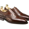 Rubber Soles | Oxfords<Crockett & Jones Westgate 2 Dark Brown Burnished Calf [PRE-ORDER]