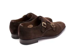 Wide Fitting | Monk Straps<Edward Green Westminster Mink Suede F-width