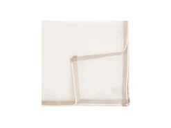 Pocket Squares<Simonnot Godard White-Bistre Amalfi Pocket Square