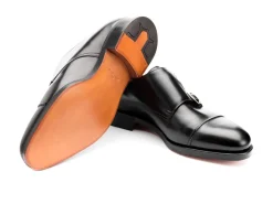 Monk Straps<John Lobb William II Black Calf
