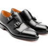 Wide Fitting | Monk Straps<John Lobb William II Black Calf EE-width