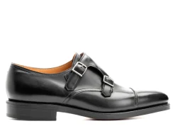 Wide Fitting | Monk Straps<John Lobb William II Black Calf EE-width