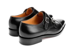Wide Fitting | Monk Straps<John Lobb William II Black Calf EE-width