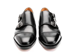 Wide Fitting | Monk Straps<John Lobb William II Black Calf EE-width