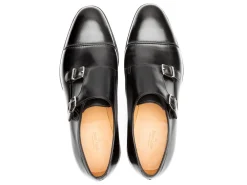 Wide Fitting | Monk Straps<John Lobb William II Black Calf EE-width