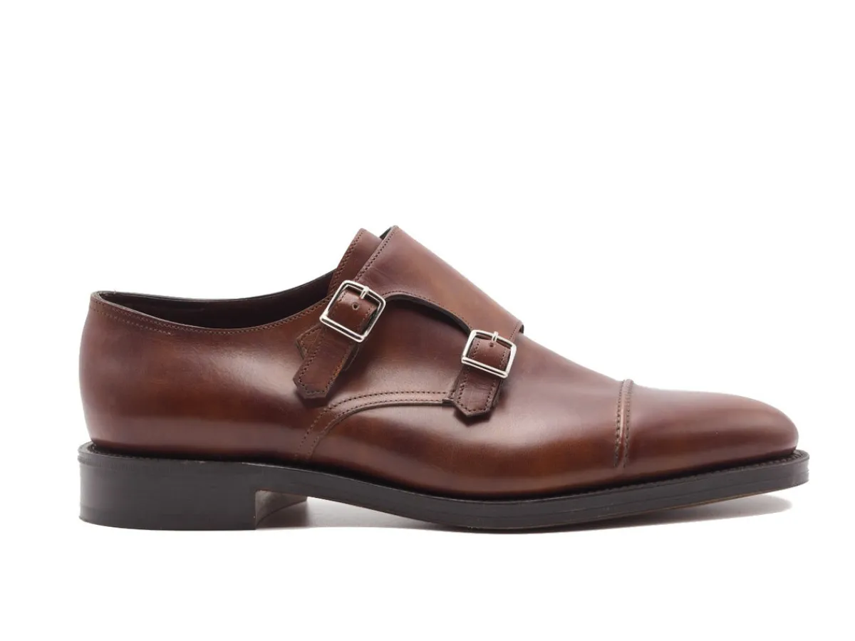 Monk Straps<John Lobb William II Bracken Misty Calf EE-width