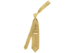 Ties<Double Monk Wool Cashmere Tie Check Light Green