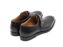 Monk Straps<Crockett & Jones Woollahra 2 Black Calf