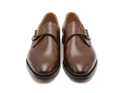 Monk Straps<Crockett & Jones Woollahra 2 Dark Brown Burnished Calf